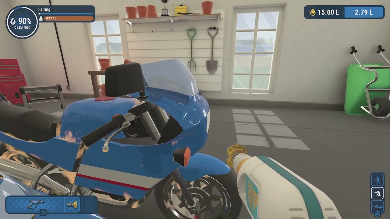 PowerWash Simulator v1.0 | Motorbike and Sidecar - Water Challenge [4.37L]