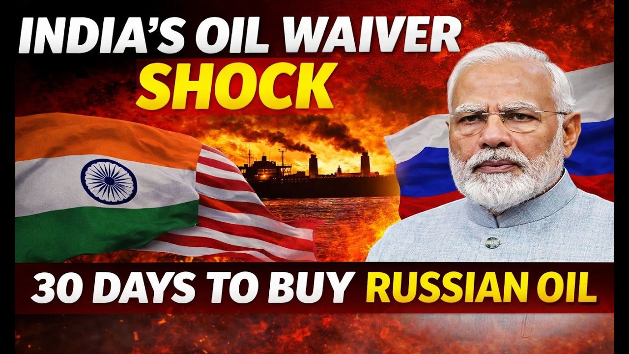 Big Breaking: India has a 30-Day Waiver to Buy Russian Oil Amid Iran War