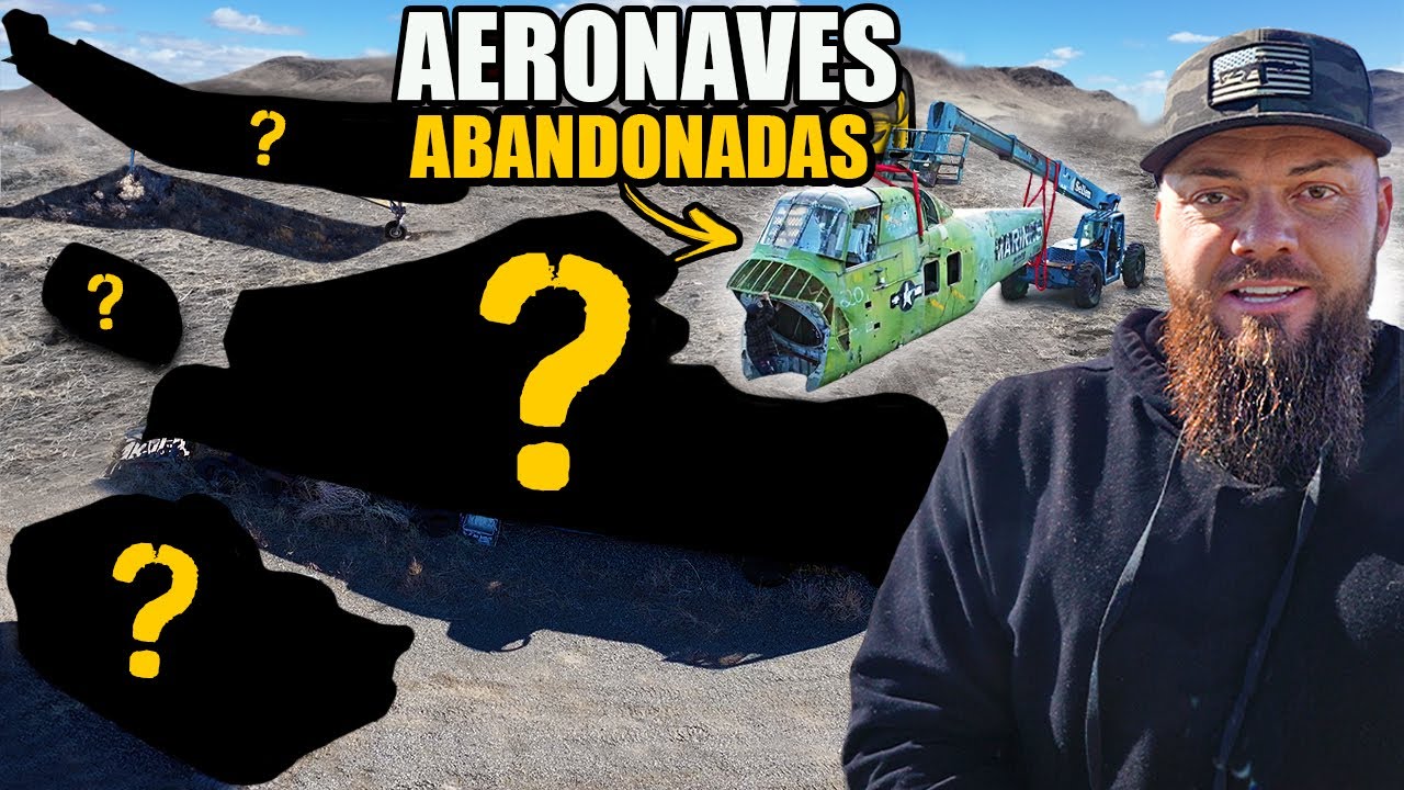 Encontramos Aeronaves Militares Abandonadas en Medio de la Nada!