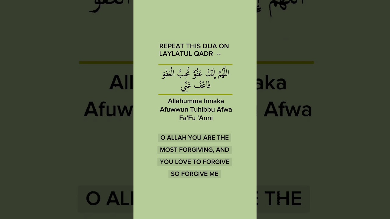 Best Dua for Laylatul Qadr 2025 | The Night of Power Prayer