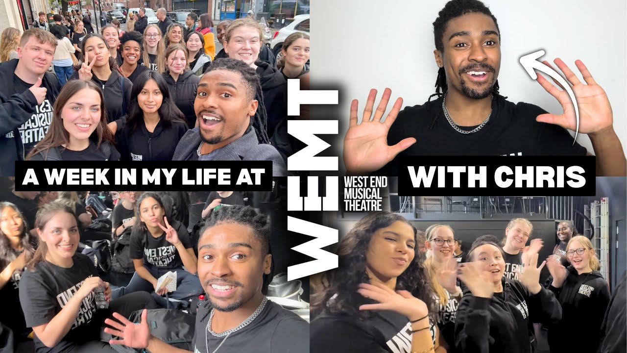a week in my life at WEST END MUSICAL THEATRE | Chris