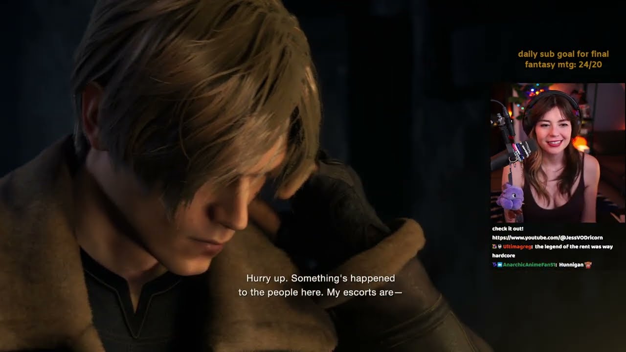 RE4 stream to get HYPE for RE9!! (Rinoa, Vincent Valentine, croptop tramp stamp mods!)