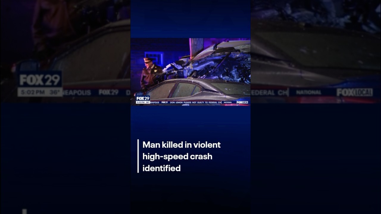 Man killed in violent high-speed crash identified