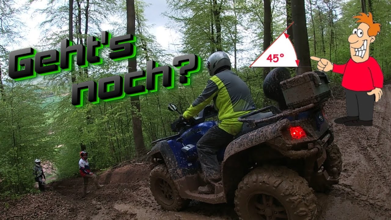 CF MOTO CFORCE 820 geht voll (Berg) ab!!!! CF 850 kaputt.... MAMMUTPARK