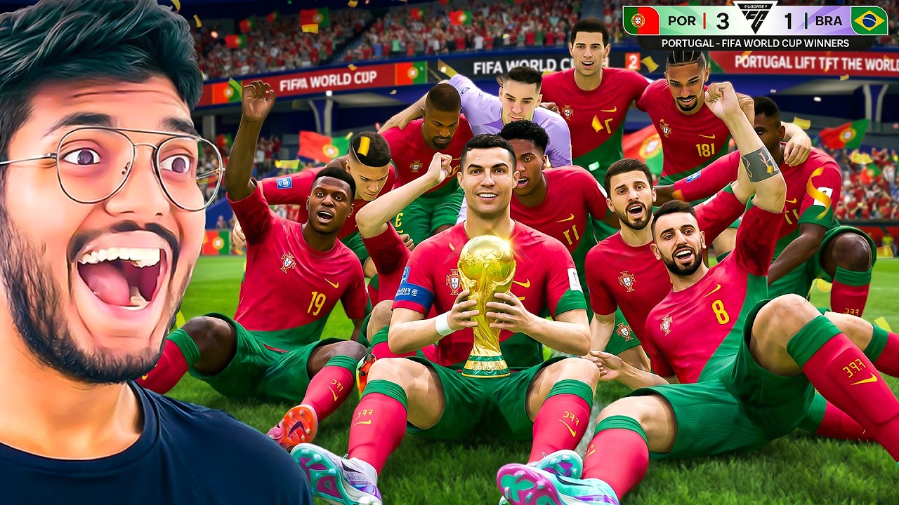 Смогу ли я выиграть чемпионат мира с Роналду в FC MOBILE? (Легендарный уровень сложности)