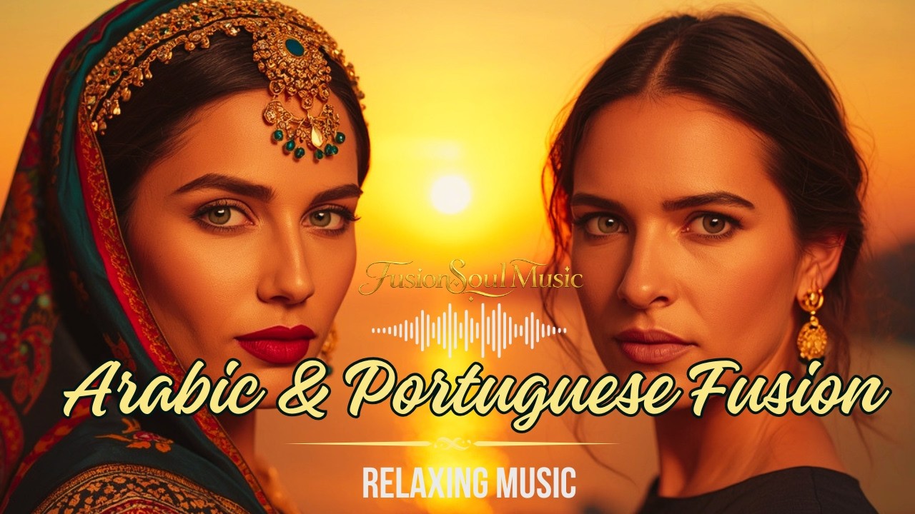 Relaxing Arabic & Portuguese Music 🇸🇦🇵🇹 | World Fusion for Study & Sleep | Fado Meets Oud 4K