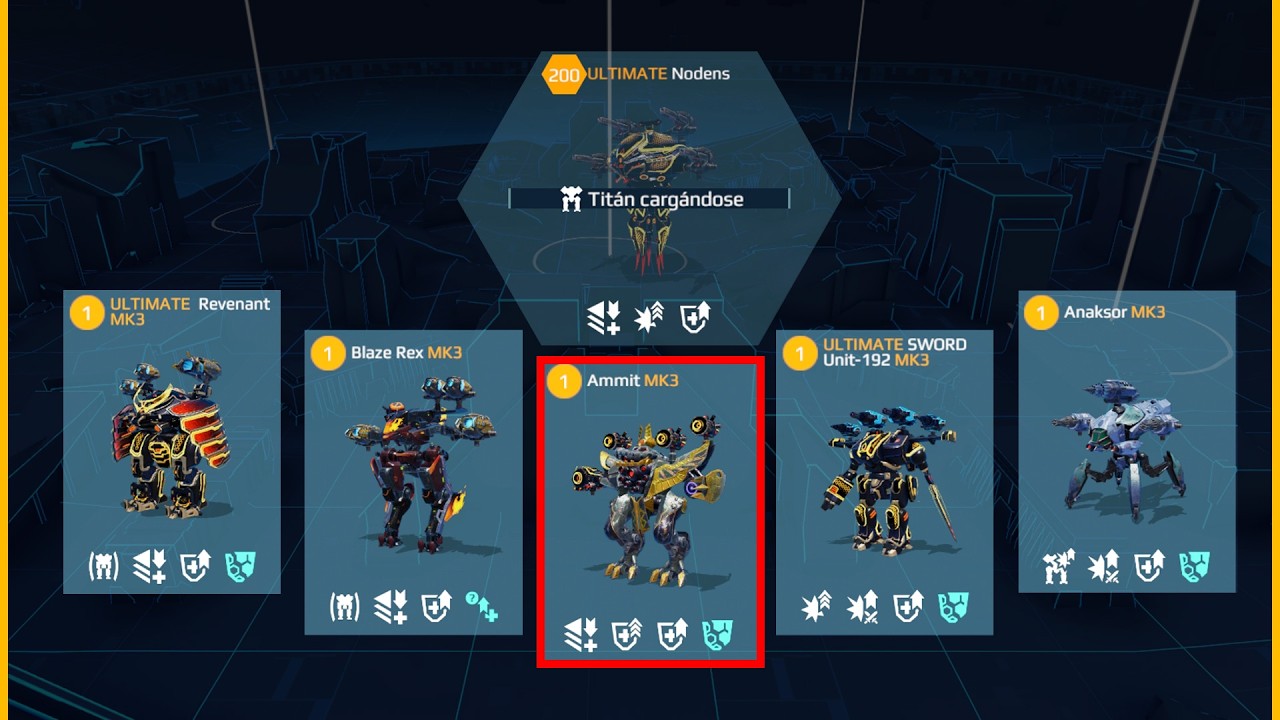 War Robots: 🔥Новый Мета-Ангар во всех режимах игры | Ammit, Rex, UE Revenant, UE Sword, Anaksor