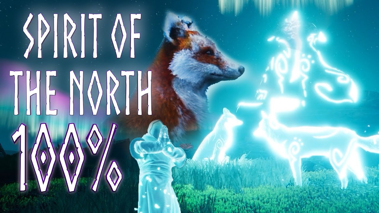 Spirit of the North, полное прохождение 100% Шаманы, фрески, родственные духи