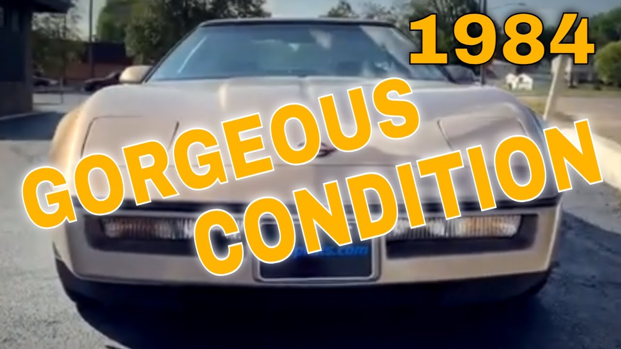 Gorgeous 1984 Corvette LOW MILES!