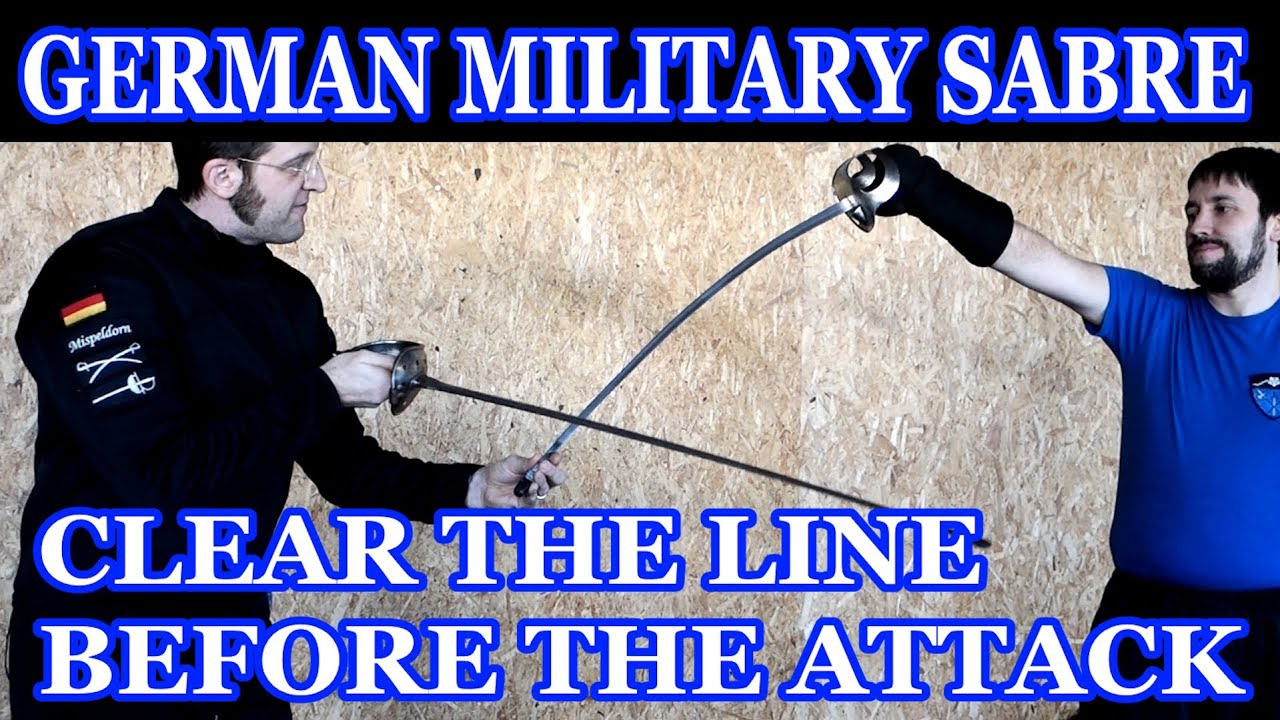 How to get the blade out of the line - Ramassements in F.C. Christmann military sabre - for HEMA