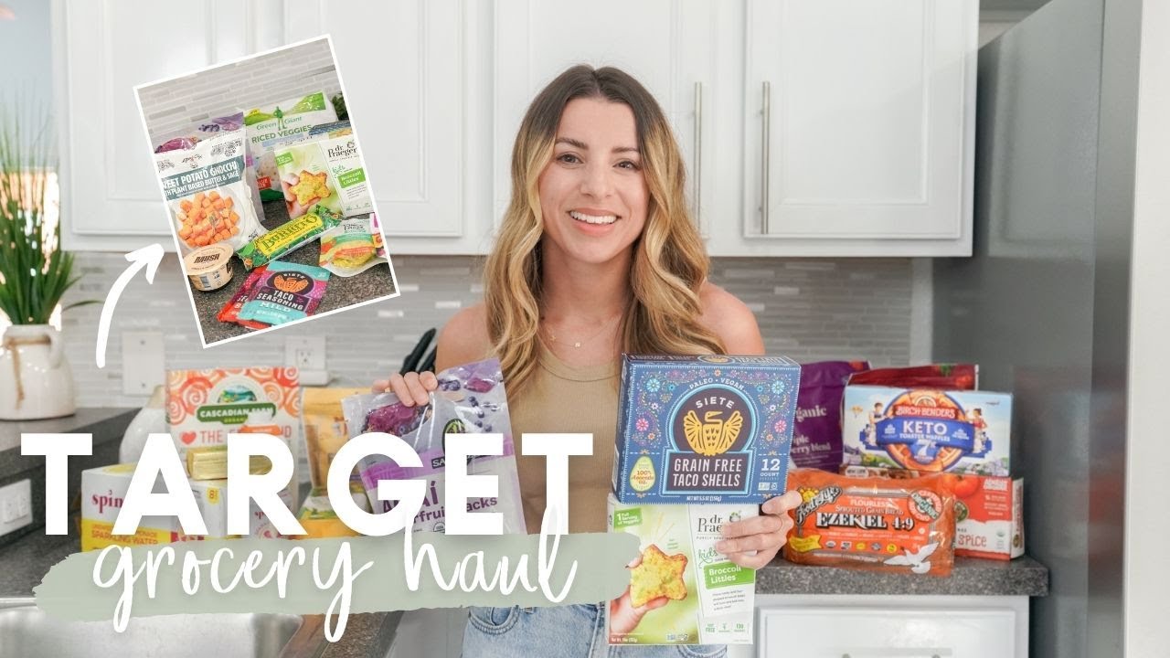 *HEALTHY* Target Grocery Haul | What I Keep in my Pantry, Go to Freezer Meals + Snacking Taste Test