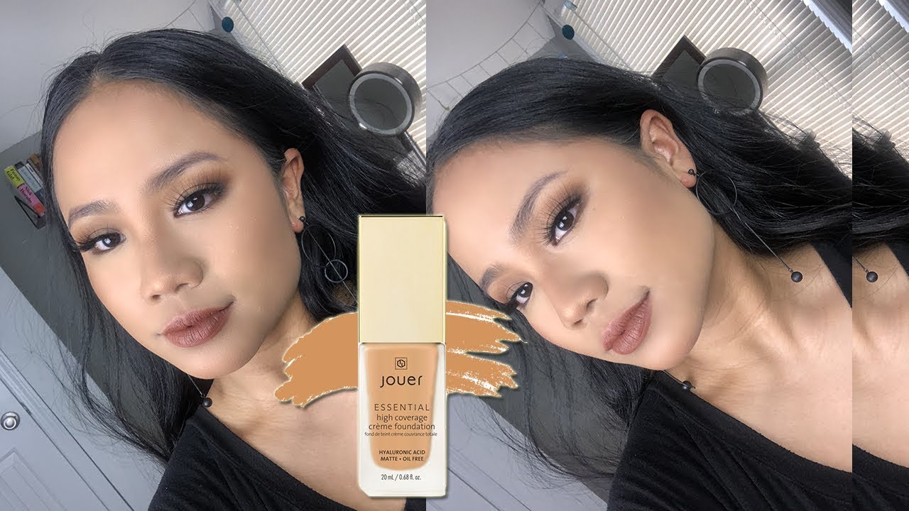 JOUER ESSENTIAL HIGH COVERAGE FOUNDATION | First Impression, Review & Wear Test