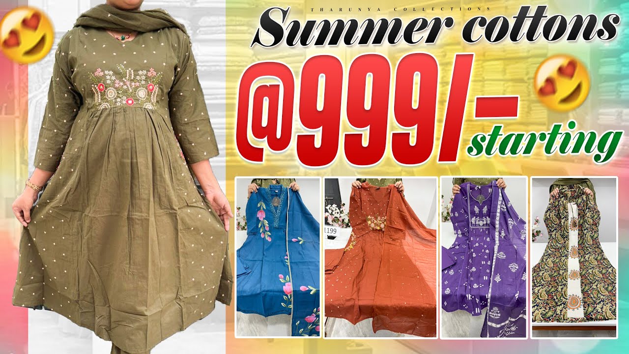 Summer Jaipur cotton | coat models | Anarkali models@7386669231#cotton #coatstyle #brown #mulcotton 