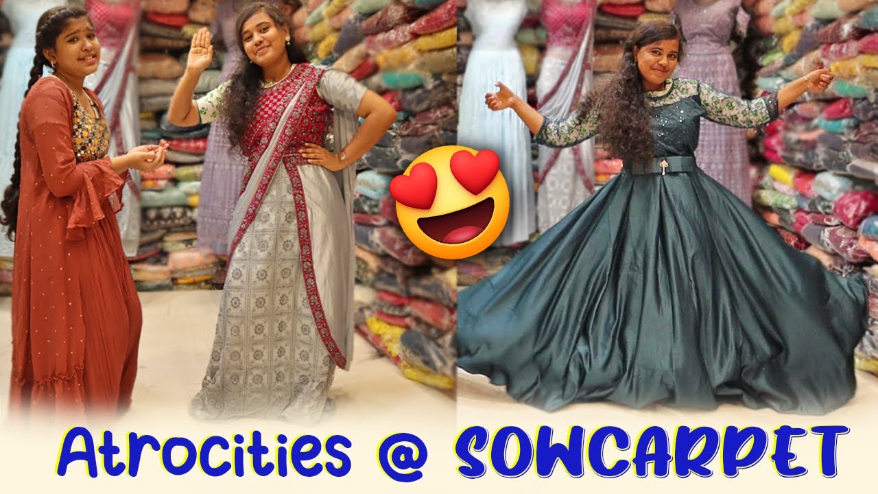 🔥SOWCARPET SHOPPING🛍️ with Akka || Vera Level FUN😂 || Preetha Ammu || Ammu Times ||