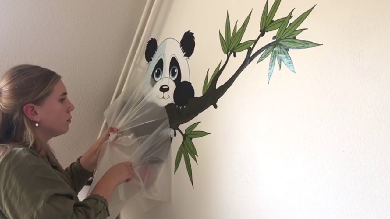 How to apply wall stickers tutorial- kid's room makeover - wall-art.com