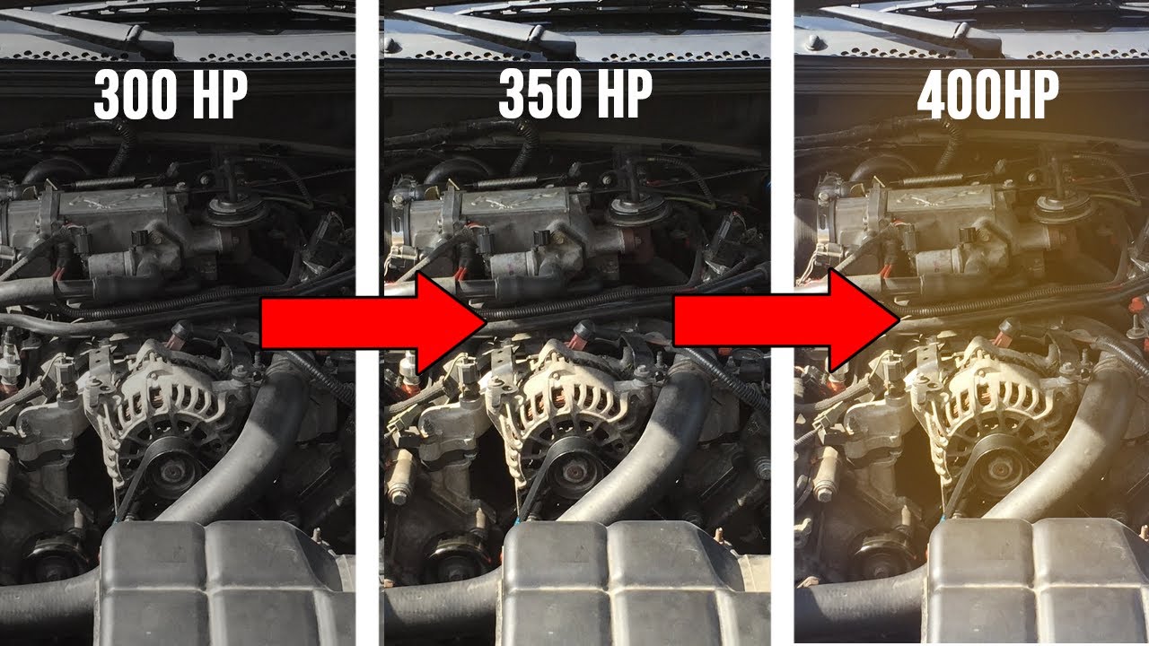 MAX N/A POWER: 300 &rarr; 400 HP 4.6 2-Valve Mustang (3-Stage Guide)