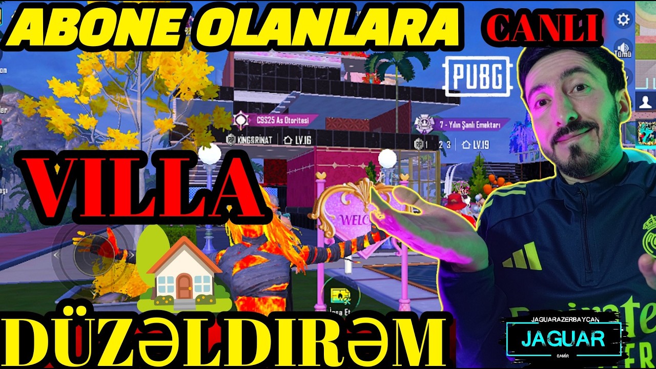 Abone olanlarin evlerini duzeldirem #villa  💵🥇🥇😮✅💥👍 ✔️ #pubgmobile #pubg @JaguarAzerbaycan