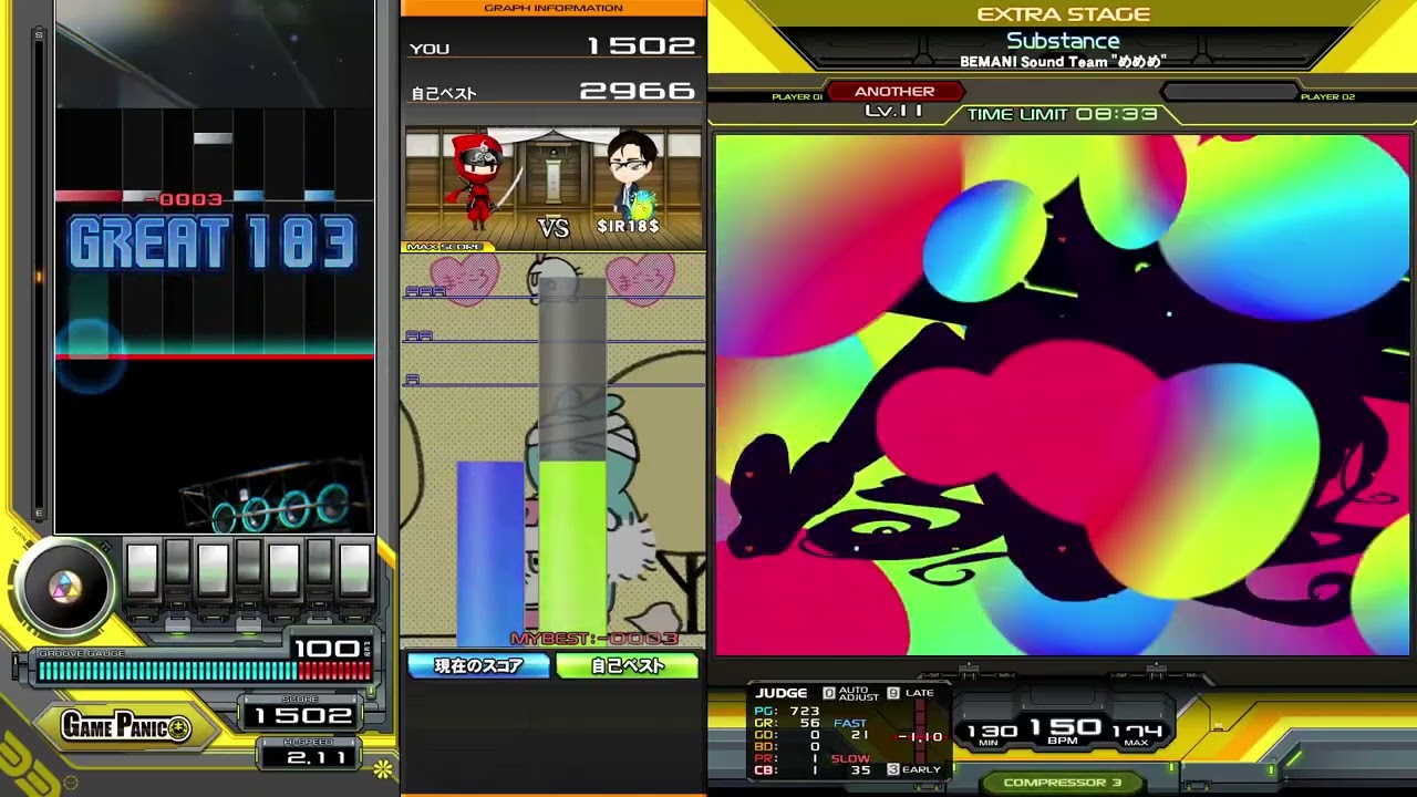 IIDX Sparkle Shower - Substance SPA AAA+175