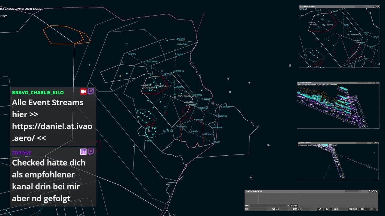IVAO ✈ Daniel Sommer Memorial Event ✈ LOWW_APP LIVE ATC