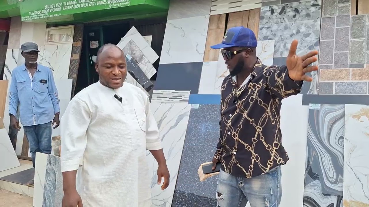 The amount of different type of tiles in Benin-city. Atete TV with OC Potency Conglomerate 