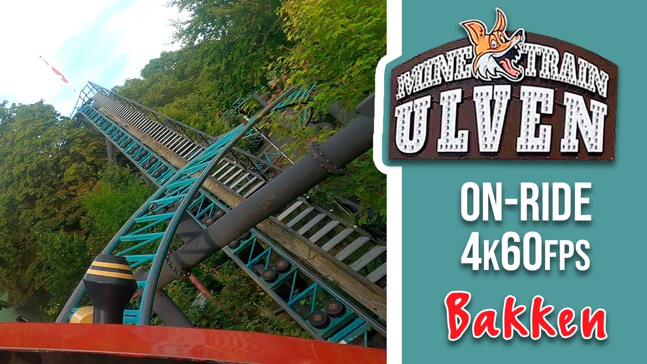 Mine Train Ulven | On-Ride POV Front/Back - 4k60fps | Intamin Family Coaster | Bakken
