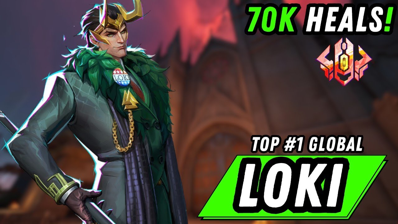 70k Heals! Top 1 Global Loki  - SYPEH – Marvel Rivals