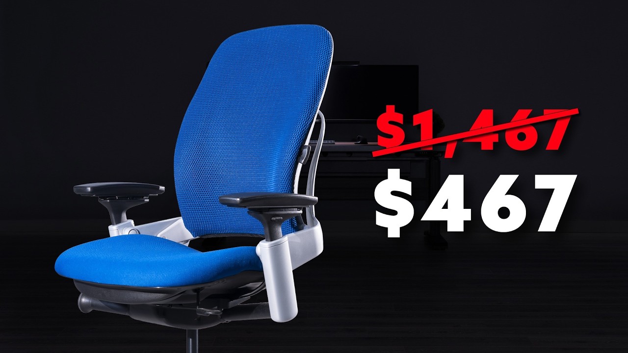 This Steelcase Leap v2 is $1000 OFF Retail...