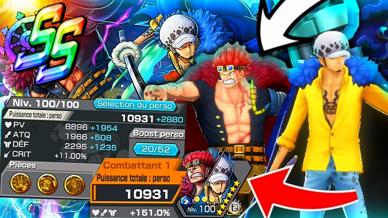 J'ai CRAQUÉ... KID/LAW LVL100 et MEILLEUR SET DE PIÈCE - Combat de Ligue - Avant TOURNOI OPBR 🏆