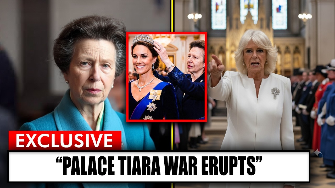 Catherine Privately Thanks Anne as Camilla’s Second Tiara Bid Fails!”