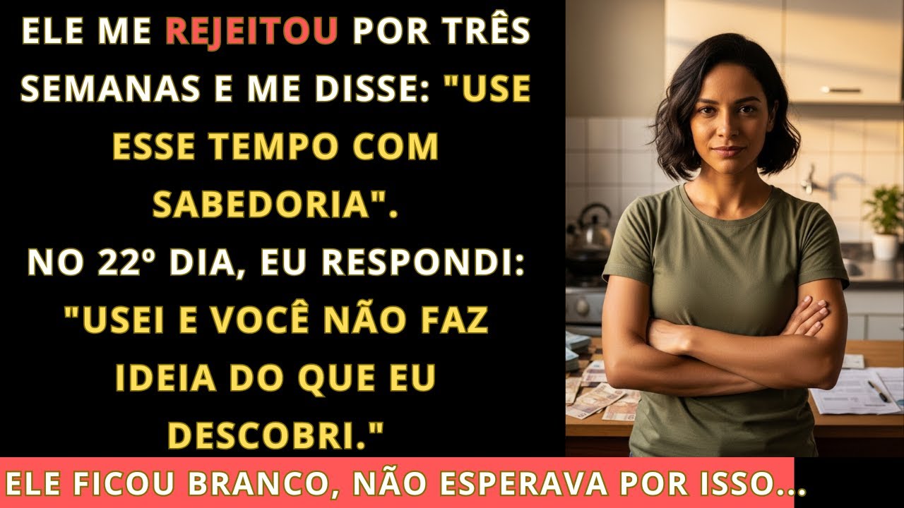 Três semanas de rejeição: “É melhor usar esse tempo com sabedoria.” Minha resposta no 22º dia fez..