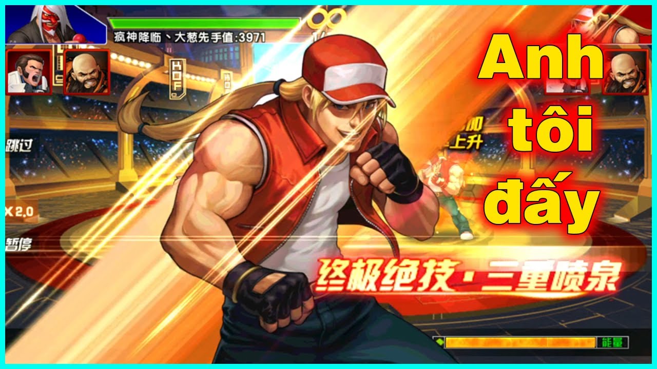 KOF'98UMOL - Smax Terry XIII thể hiện thế n&agrave;o trong v&otilde; đ&agrave;i ? Liệu đ&atilde; l&ecirc;n tr&ugrave;m trường?
