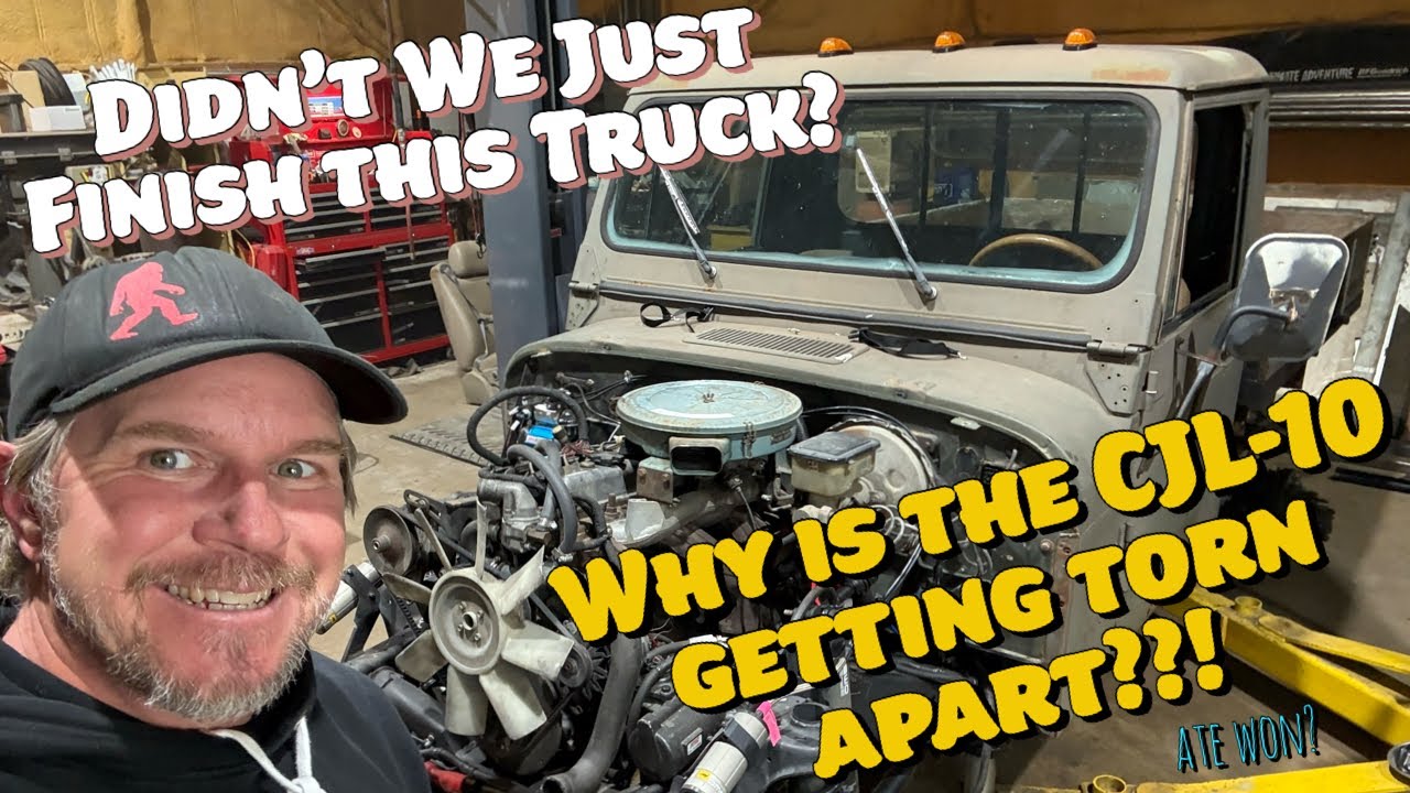 Dirt Daily. CJL-10 Phase Two, Tear It All Apart Again! (Also Known as, Where will the 8.1 go?)
