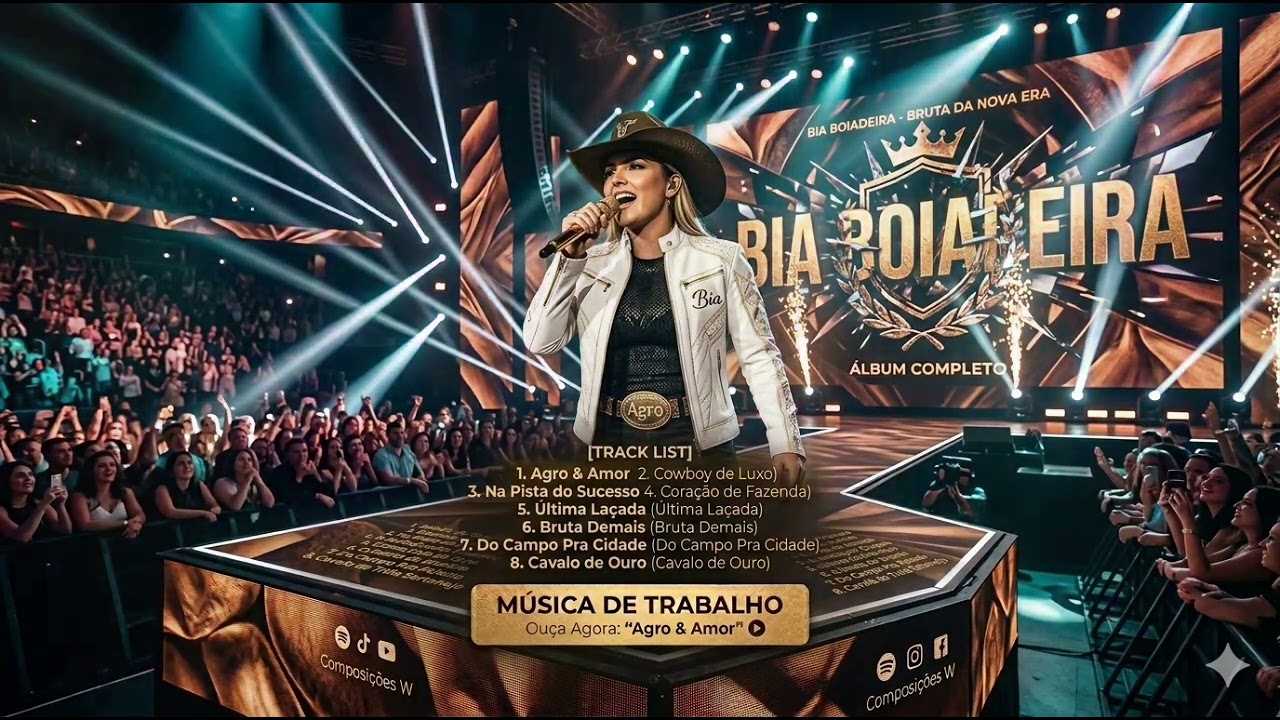 A nova voz do Agro chegou! Bia Boiadeira - Agro & Amor 🤠✨
