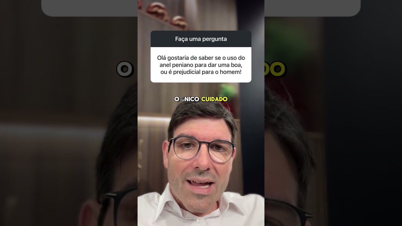 O uso do anel peniano para dar uma, &eacute; boa ou prejudicial ao homem?