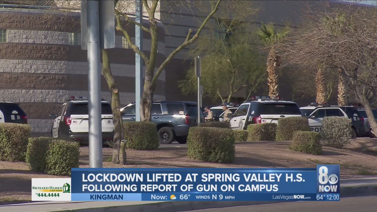 UPDATE: No juvenile found with gun at Spring Valley High School, lockdown lifted