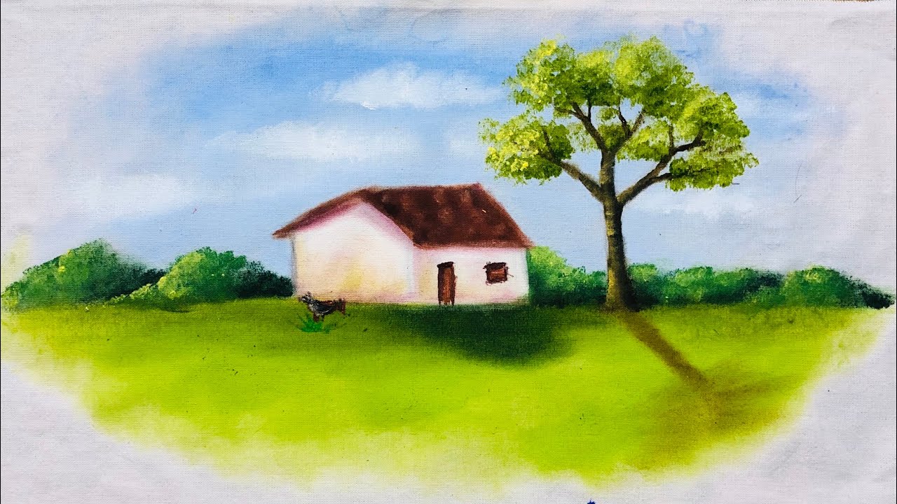 APRENDA PINTAR PAISAGEM