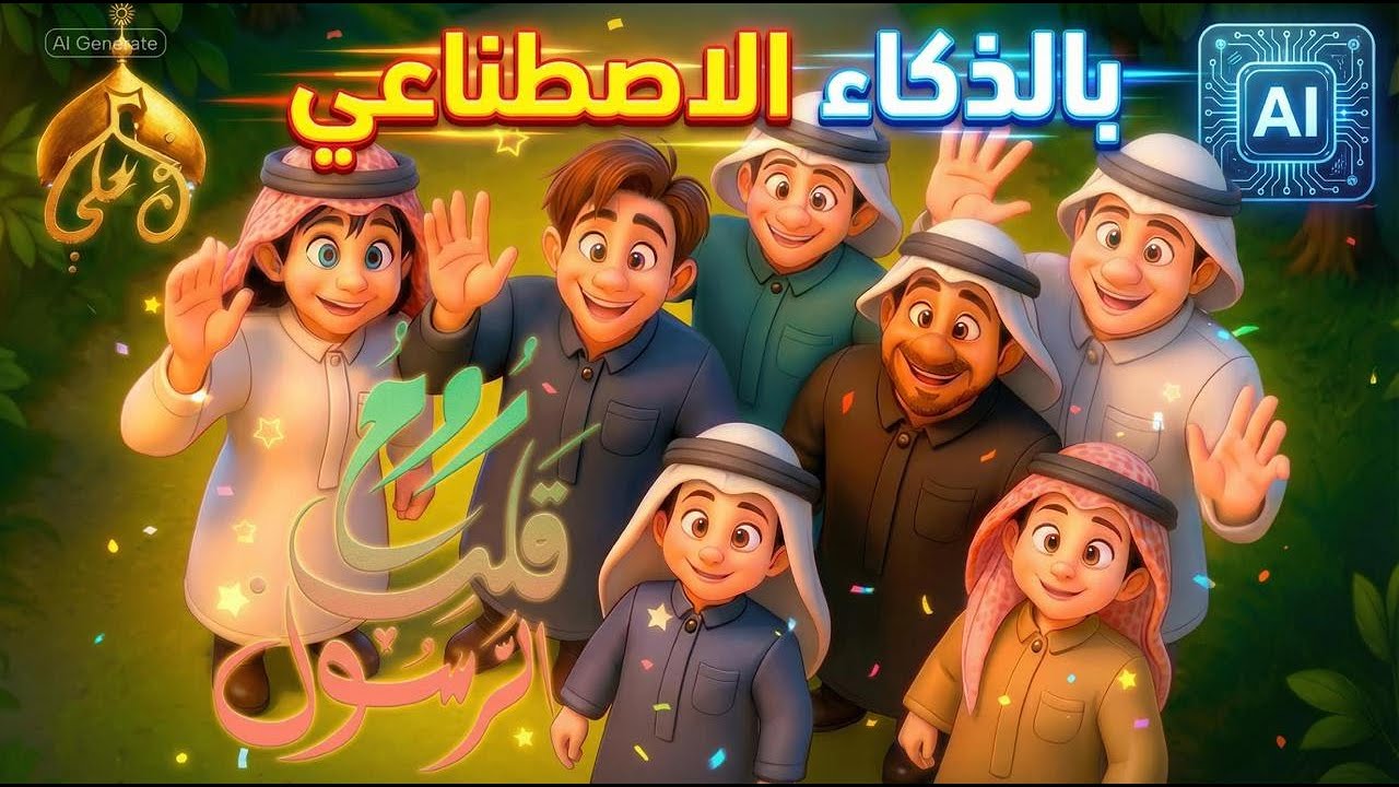 روح قلب الرسول | فريق نهج علي | انيمي وواقعي! | مولد الزهراء ١٤٤٧