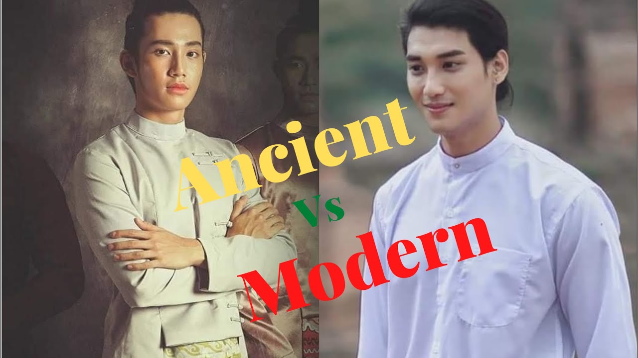 [Ancient vs Modern] Myanmar men’s traditional clothing | Moe Yan Lwint Pyan Latt Hkoak Than