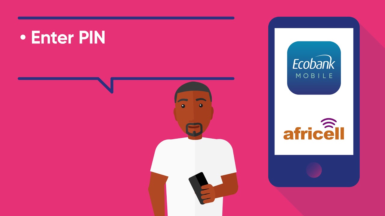 Buy airtime top-up With the Ecobank Mobile app - it's safe, fast and convenient.