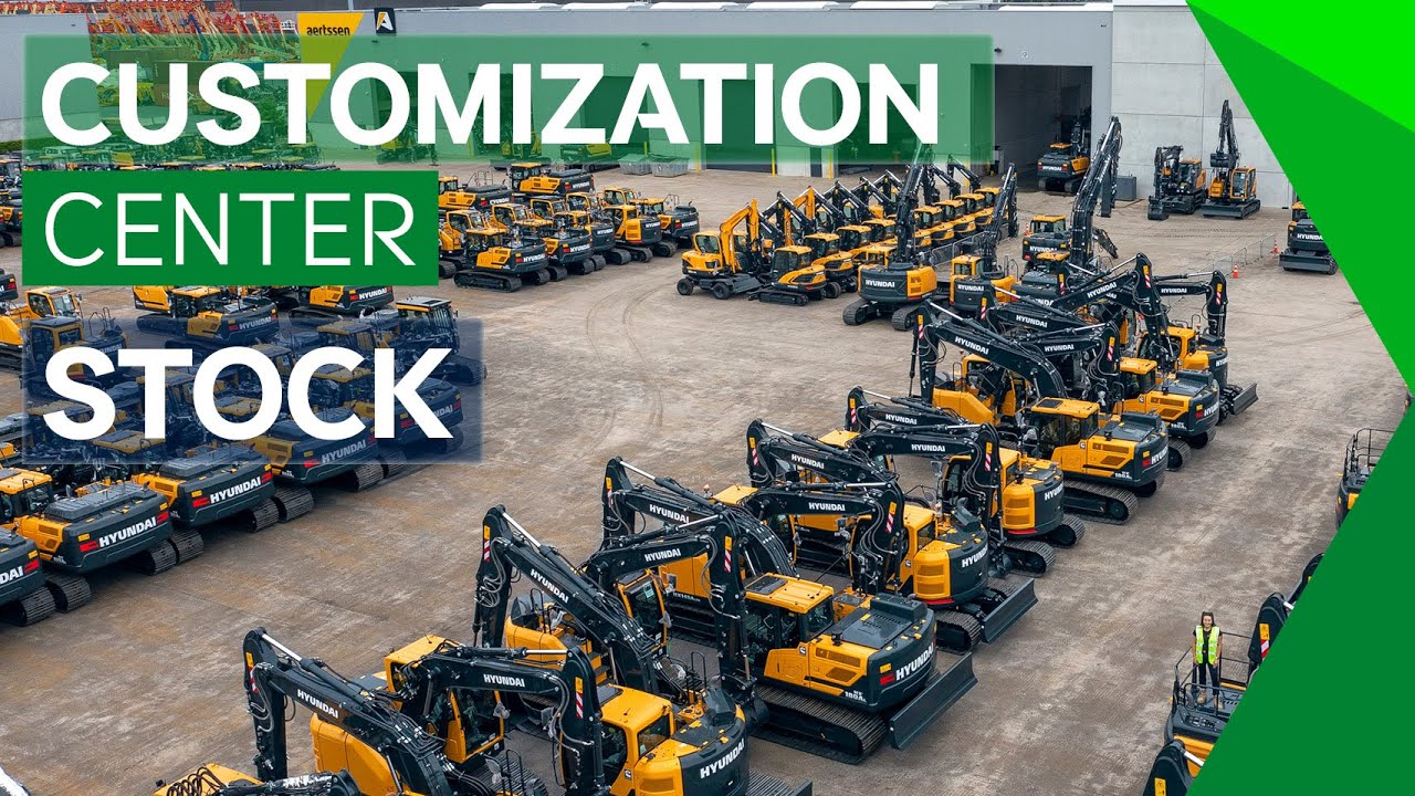 Customisation Center: Stock | Hyundai Construction Equipment