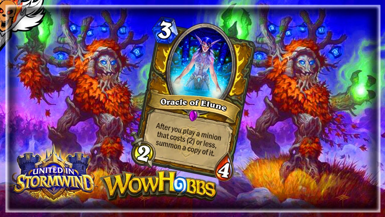 Oracle of Elune and Greybough - Hearthstone United in Stormwind