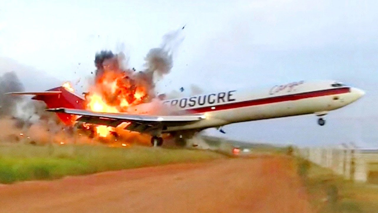 Shocking Plane Crashes and Mistakes Caught on Camera