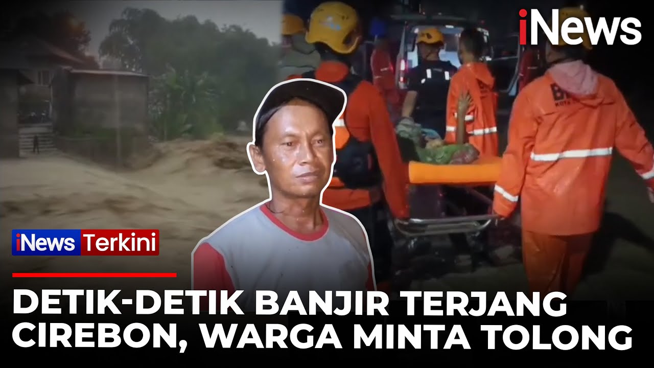Cirebon Diterjang Banjir Lagi! Air Meluap, Warga Panik Minta Tolong | iNews Terkini (6/1)