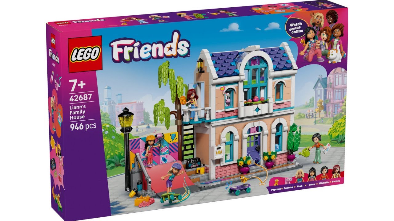 LEGO 42687 Instructions | Friends | Liann's Family House | Houses