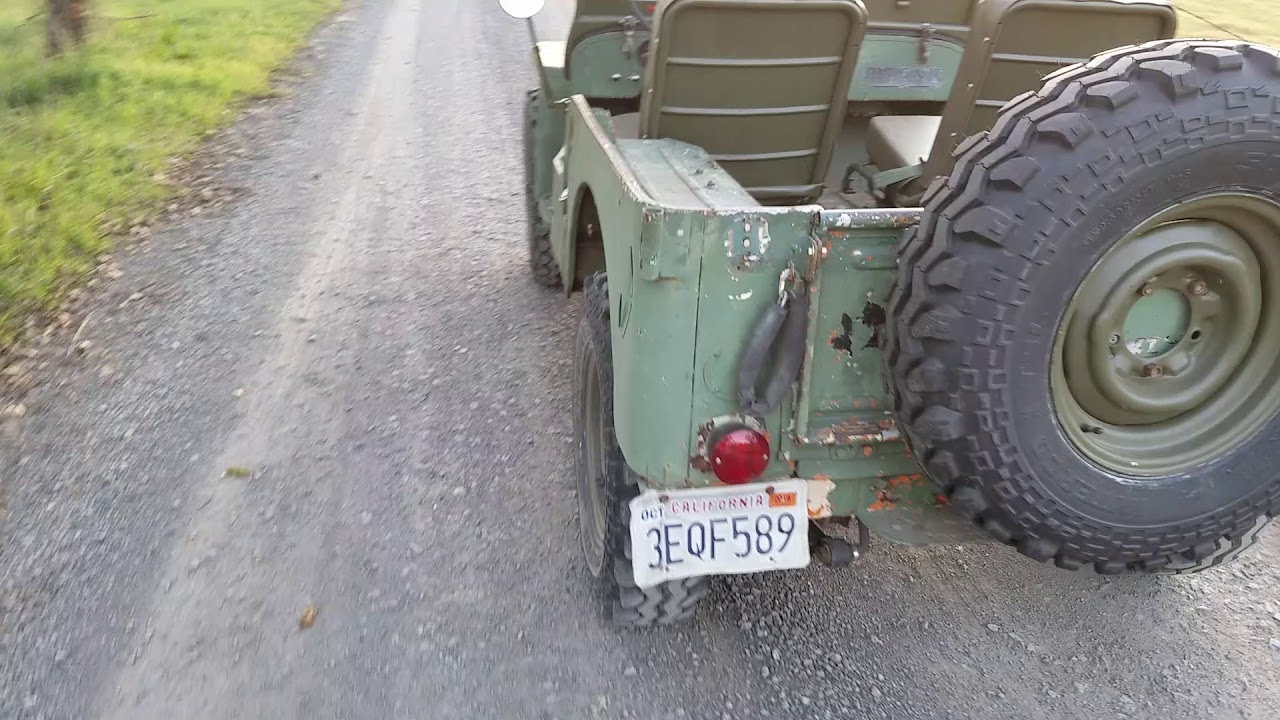 Willys Jeep CJ2A Kubota turbo diesel walk around