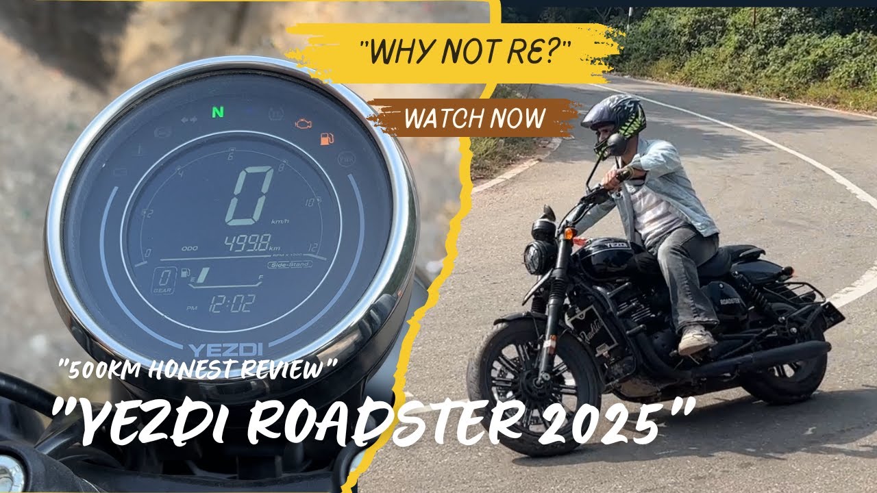 500km Yezdi Roadster Review: Why I Chose It Over Royal Enfield 350cc