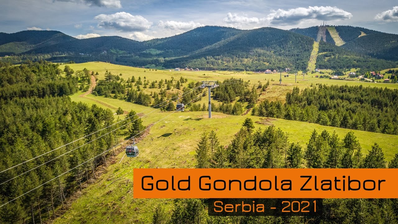 Gold Gondola Zlatibor - najdłuższa kolej gondolowa na świecie jest w Serbii!
