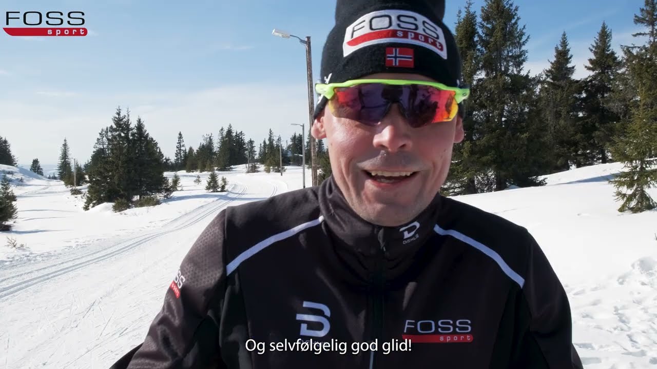 Vi tester racing-langrennski på Sjusjøen