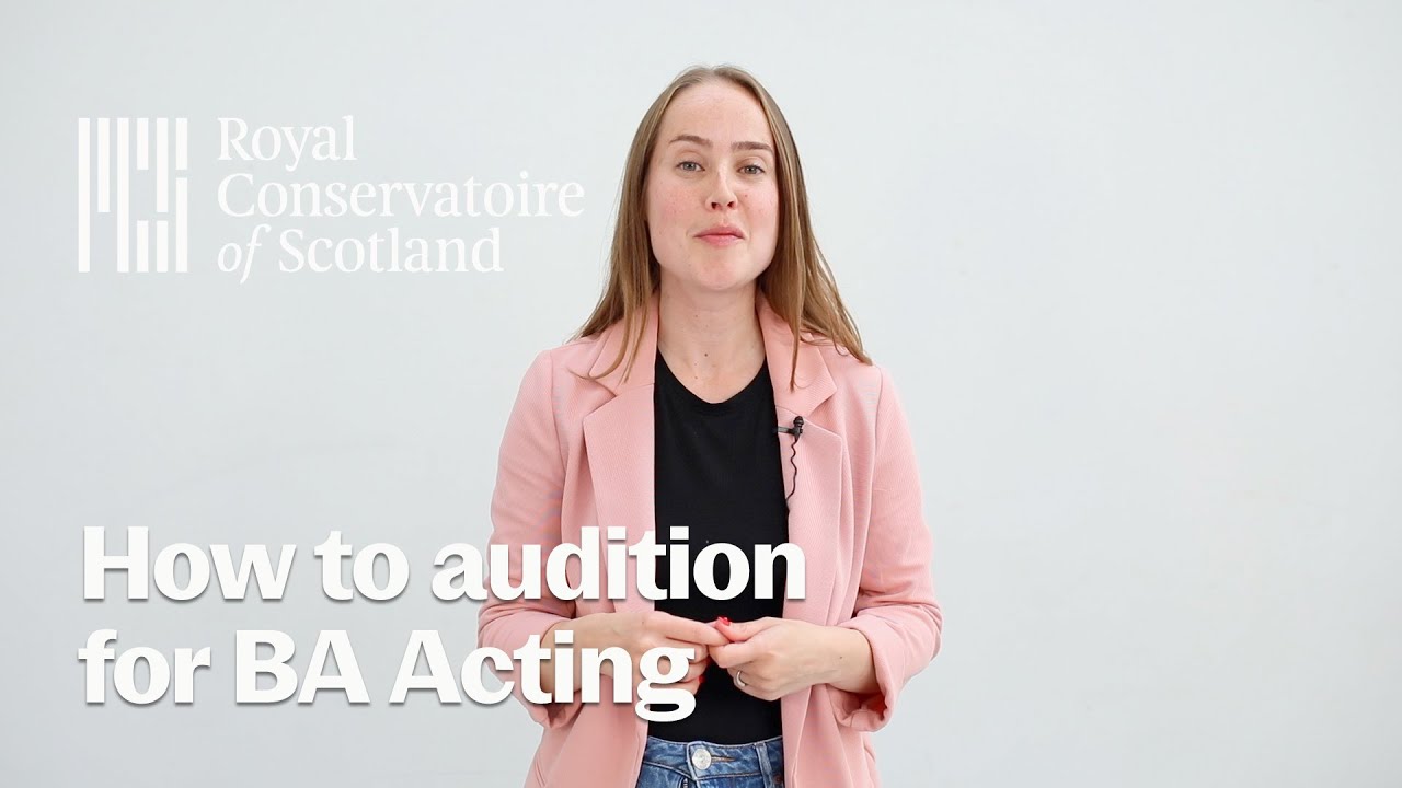 Auditioning for BA Acting at RCS