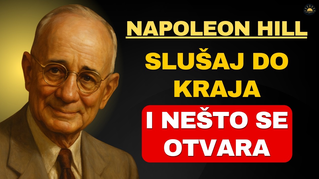 Ako slušaš ovu poruku do kraja, nešto u tebi će se otvoriti | Napoleon Hill